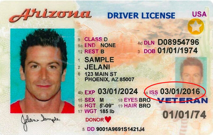 Arizona Driver’s License Issue Date