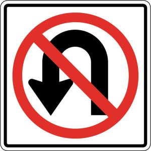California DMV road sign — question 31