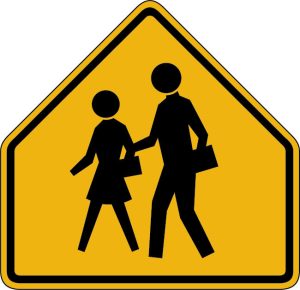 California DMV road sign — question 27