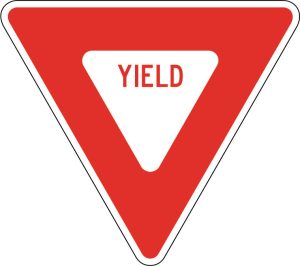 California DMV road sign — question 25