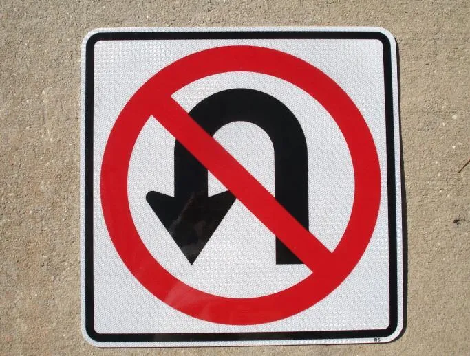 California DMV road sign — question 10