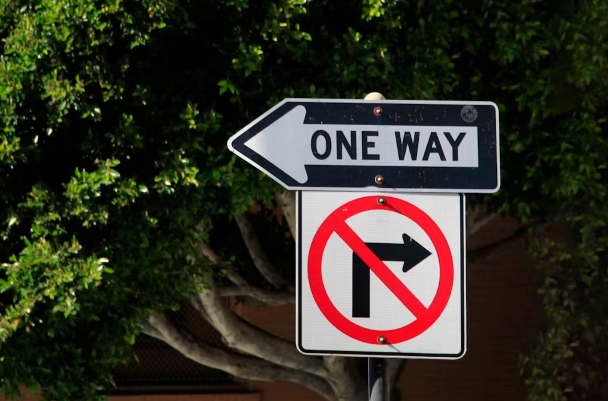 One Way Sign