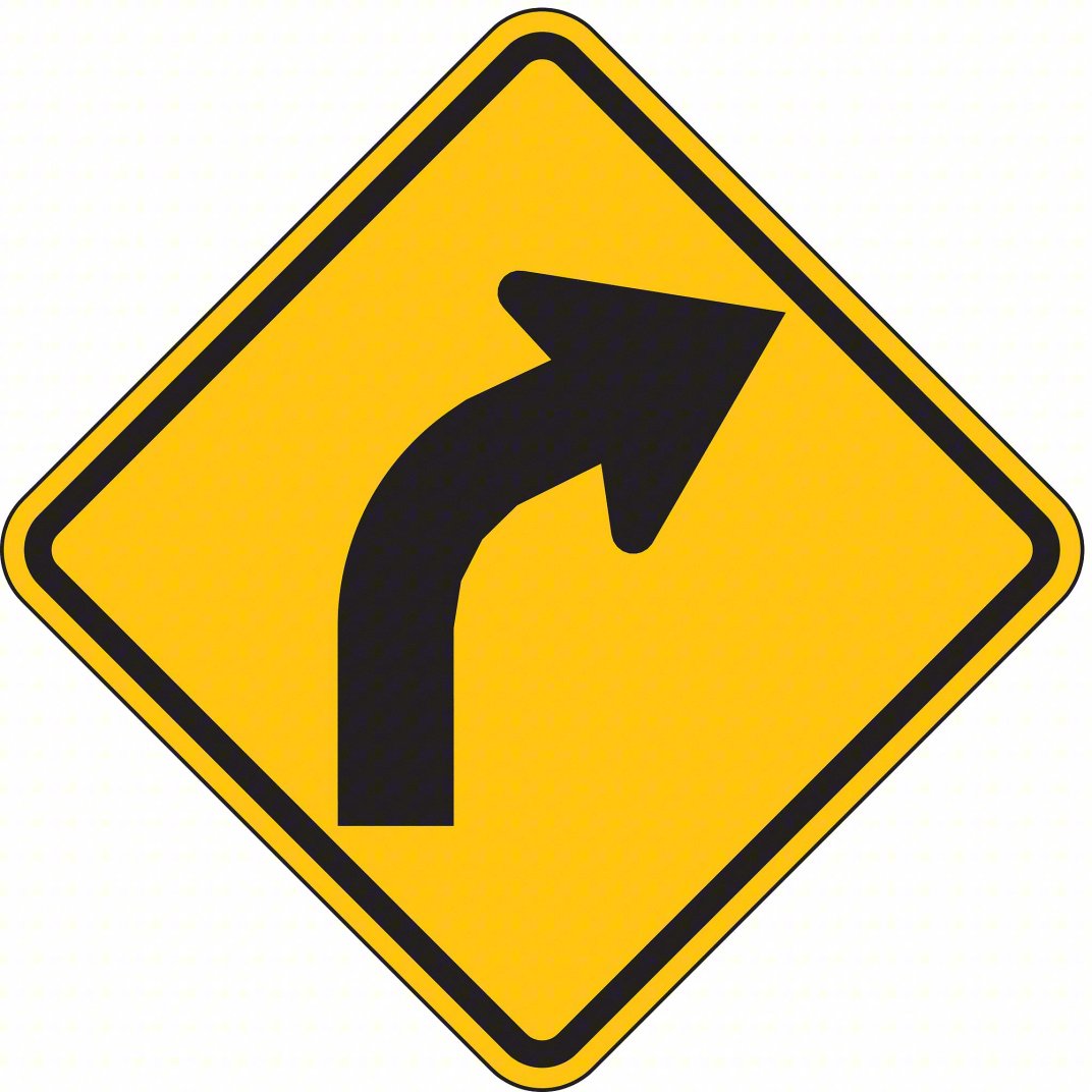 California DMV road sign — question 13