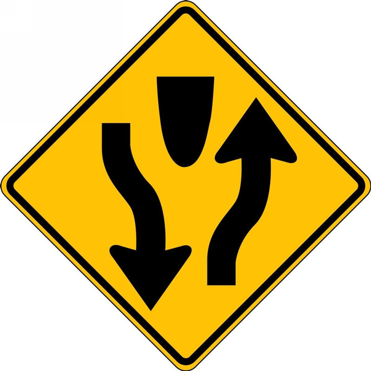 California DMV road sign — question 23