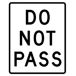 California DMV road sign — question 38