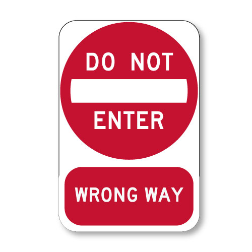 California DMV road sign — question 4